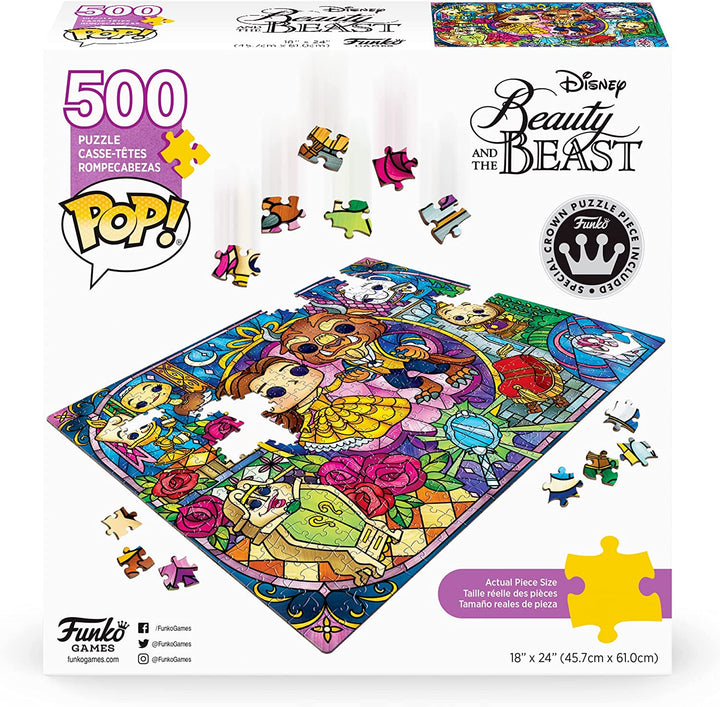 POP! Puzzles - Disney: Die Schöne und das Biest (500 Teile)