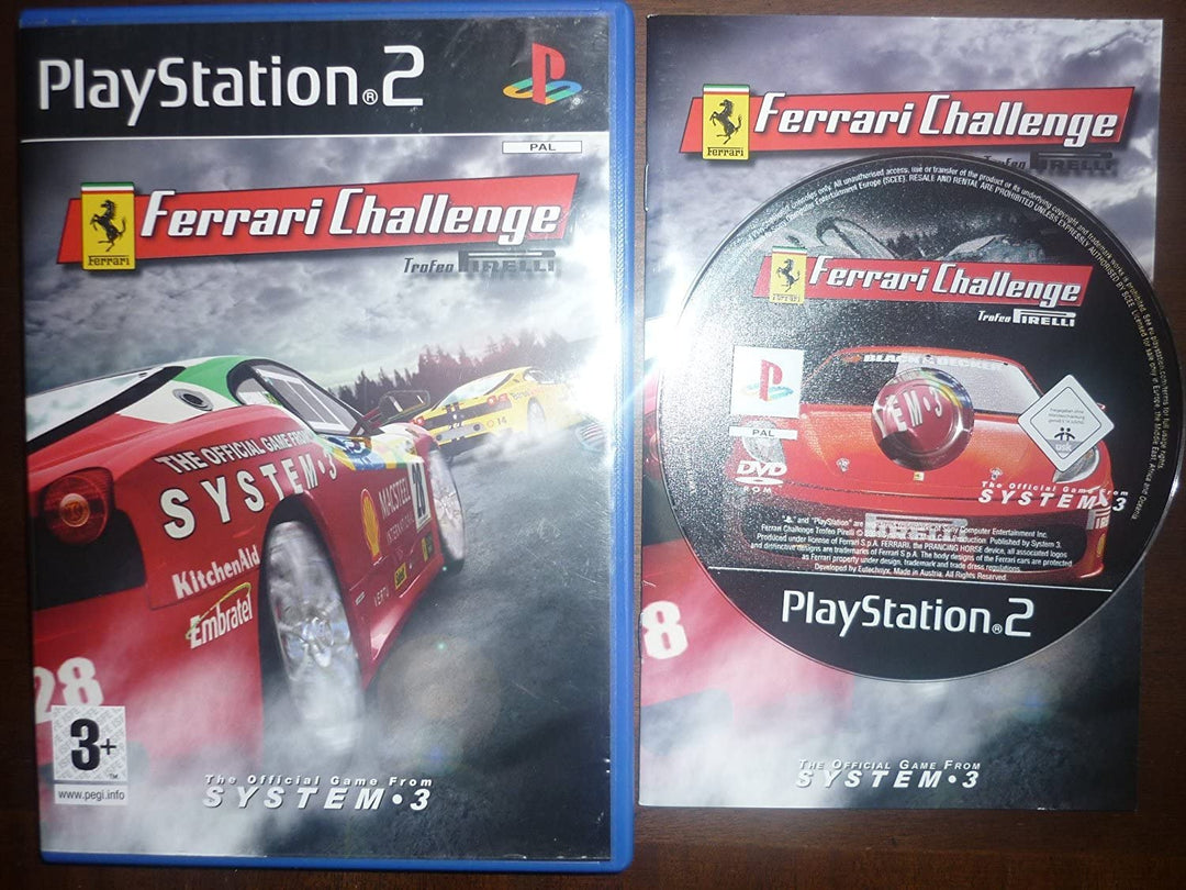 Ferrari Challenge Trofeo Pirelli - Playstation 2 / PS2 Game