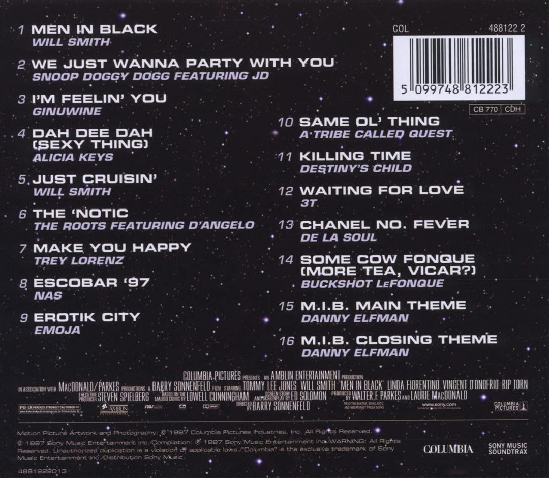 Danny Elfman – Men In Black The Album [Audio CD]