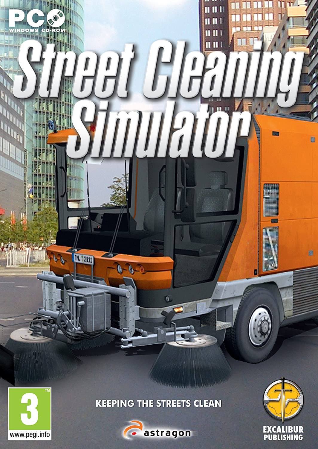 Straßenreinigungs-Simulator (PC-DVD)