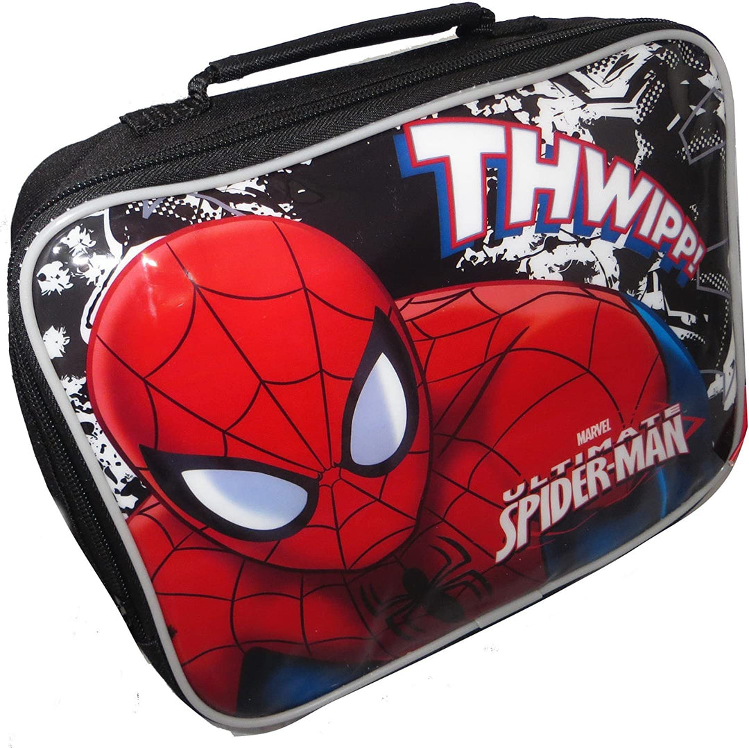 Offizielle Marvel Ultimate Spider-Man-Lunch-Taschen mit beleidigten Charakteren