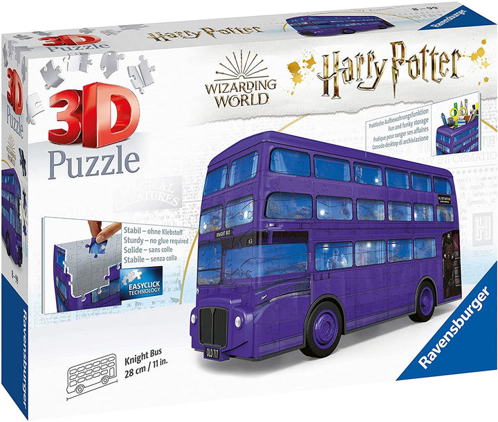 Ravensburger Harry Potter Ritterbus 3D-Puzzle für Kinder ab 8 Jahren – 216 Teile