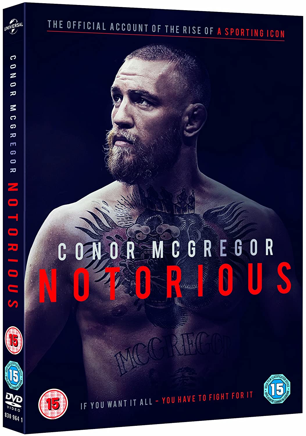 Conor McGregor - Notorious (Official Film) [2017] [2016] - Documentary/Sport [DVD]