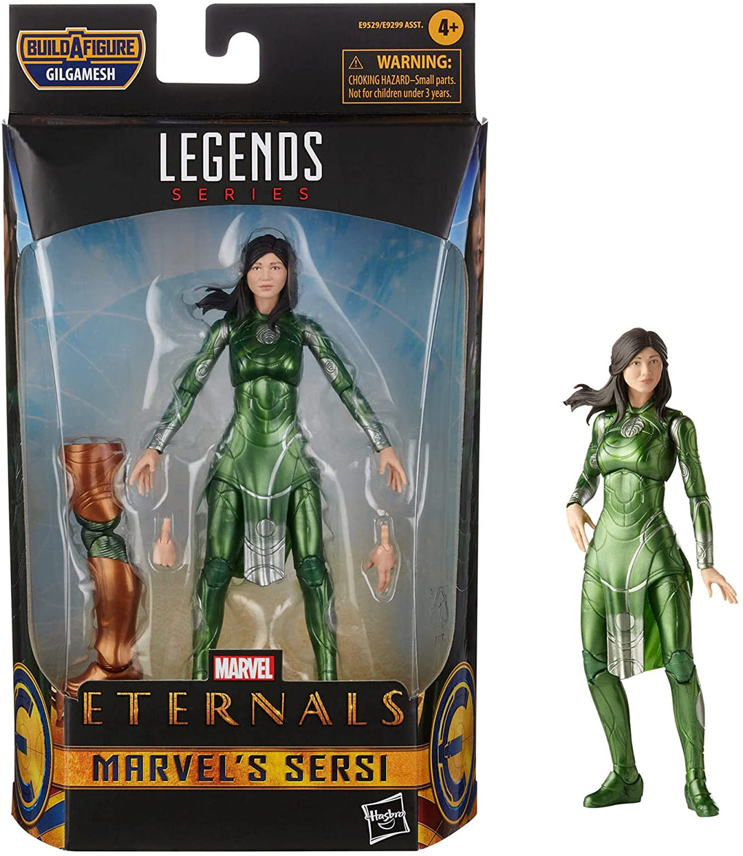 Hasbro Marvel Legends Series The Eternals 15-cm Action Figure Toy Marvel’s Sersi, Includes 2 Accessories, Ages 4 and Up