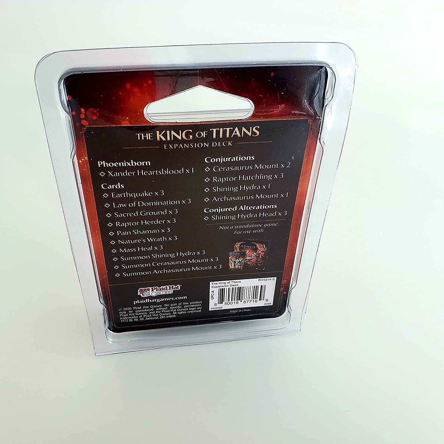 Plaid Hat Games Ashes Reborn: Die orangefarbene Erweiterung „King of Titans“ 4