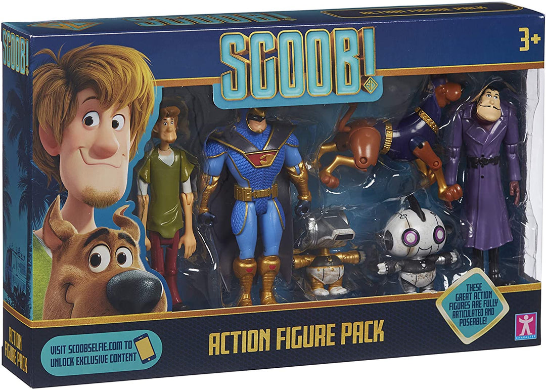 Paquete múltiple de figuras de acción de Scooby Doo 7186 SCOOB