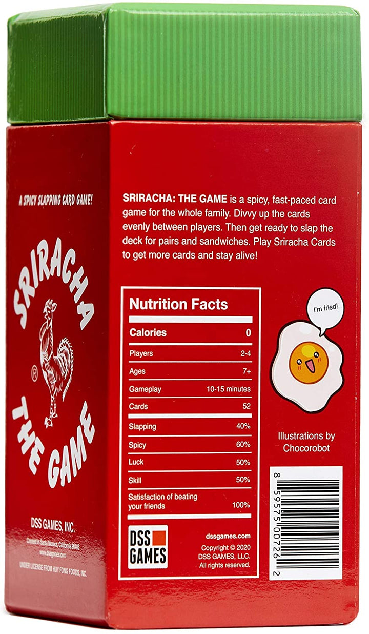 Sriracha: Das Spiel – Ein pikantes Schlagkartenspiel für die ganze Familie