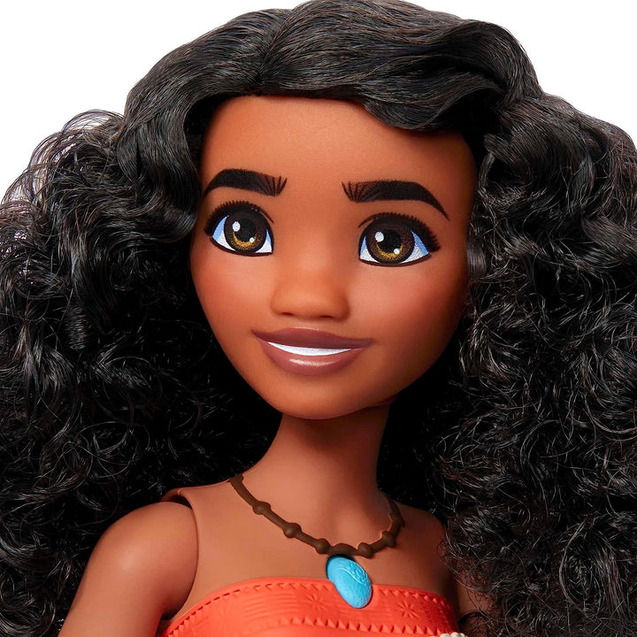 Disney Princess Toys, singende Moana-Puppe in charakteristischer Kleidung, singt „How Far I.“