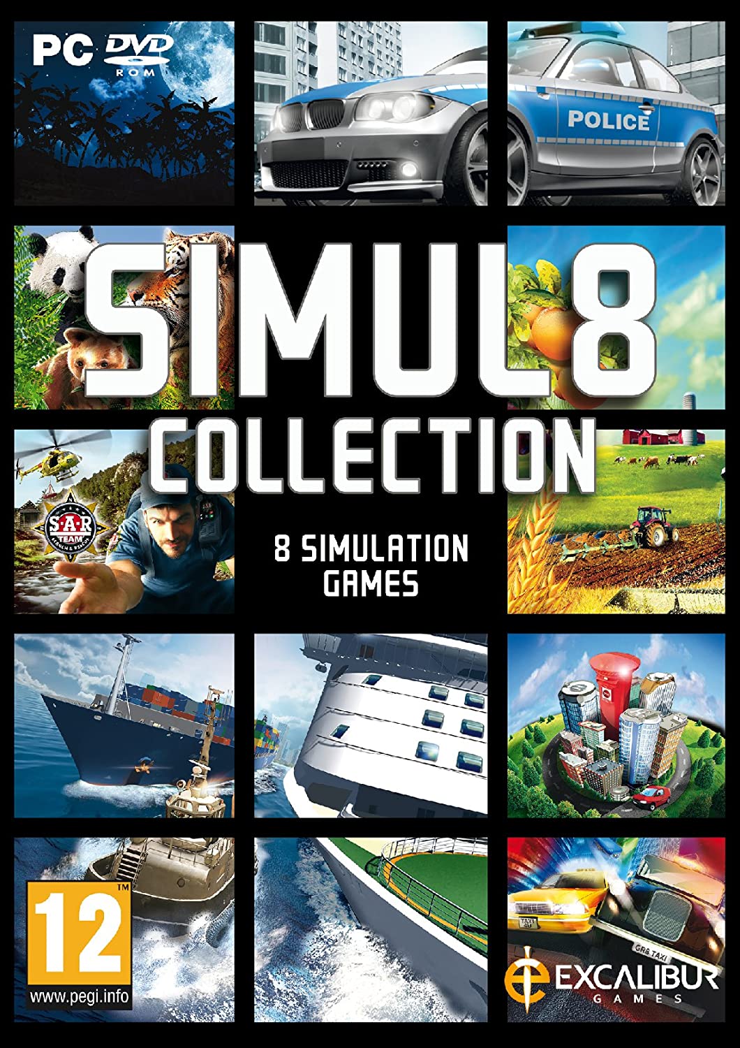 Simul8-Sammlung (PC-DVD)