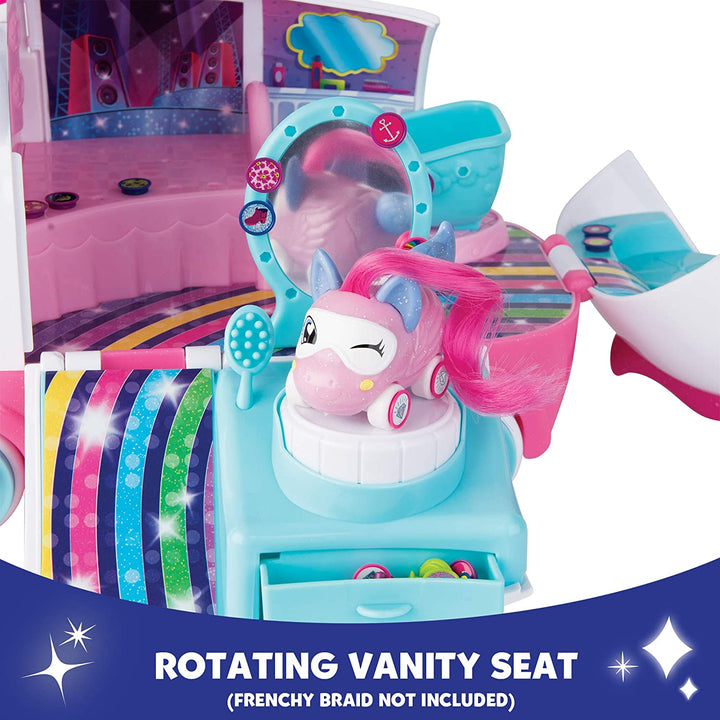 Ritzy Rollerz - Carros de juguete para niñas con bonitos animales coleccionables con amuletos sorpresa