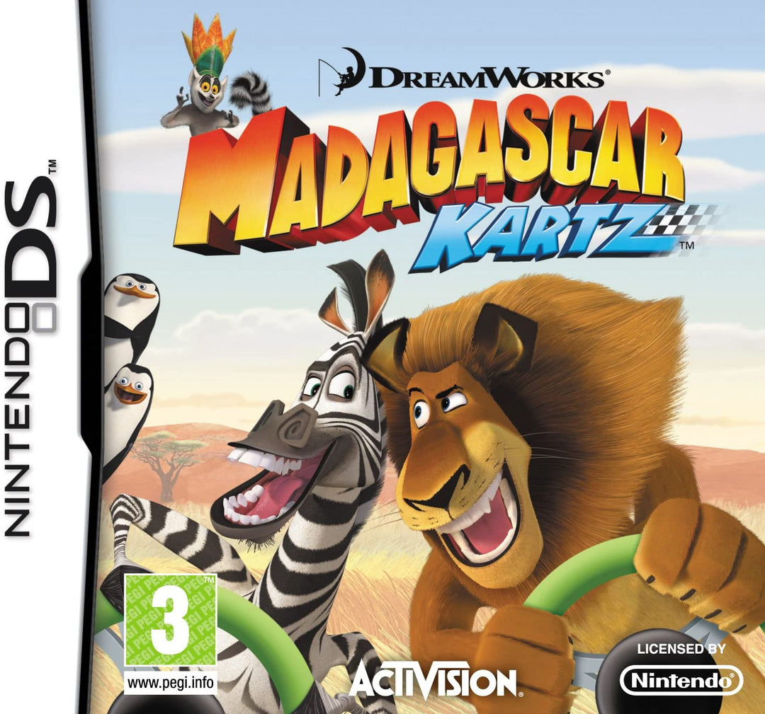 Madagaskar: Kartz (Nintendo DS)