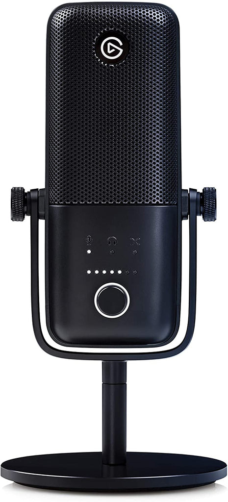 Elgato Wave:3 – USB Condenser Microphone and Digital Mixer with Shock Mount  & Pop Filter: Anti-Plosive Noise Shield Eliminates Pops and Hisses