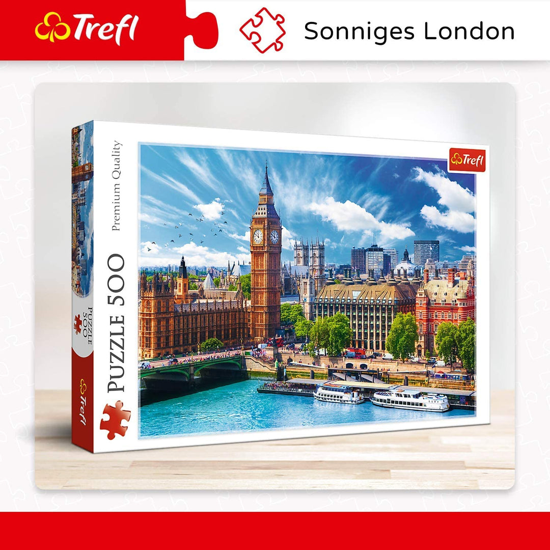 Trefi Puzzles 500 Journée ensoleillée à Londres