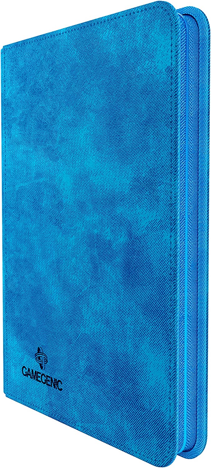 Gamegenic GGS31012ML Zip-Up-Album (8 Taschen), Blau