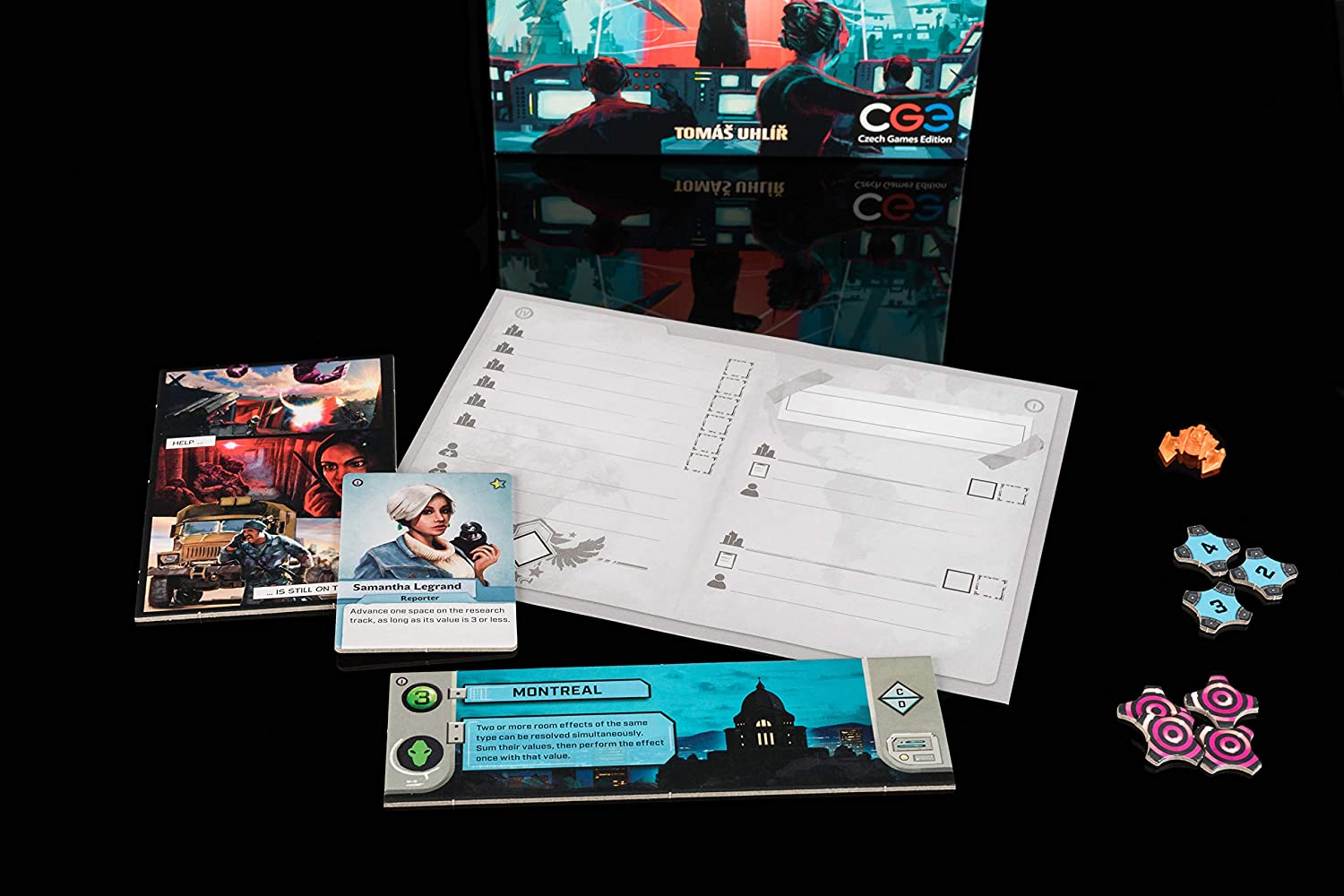 Czech Games Edition Brettspiel „Under Falling Skies“ 10