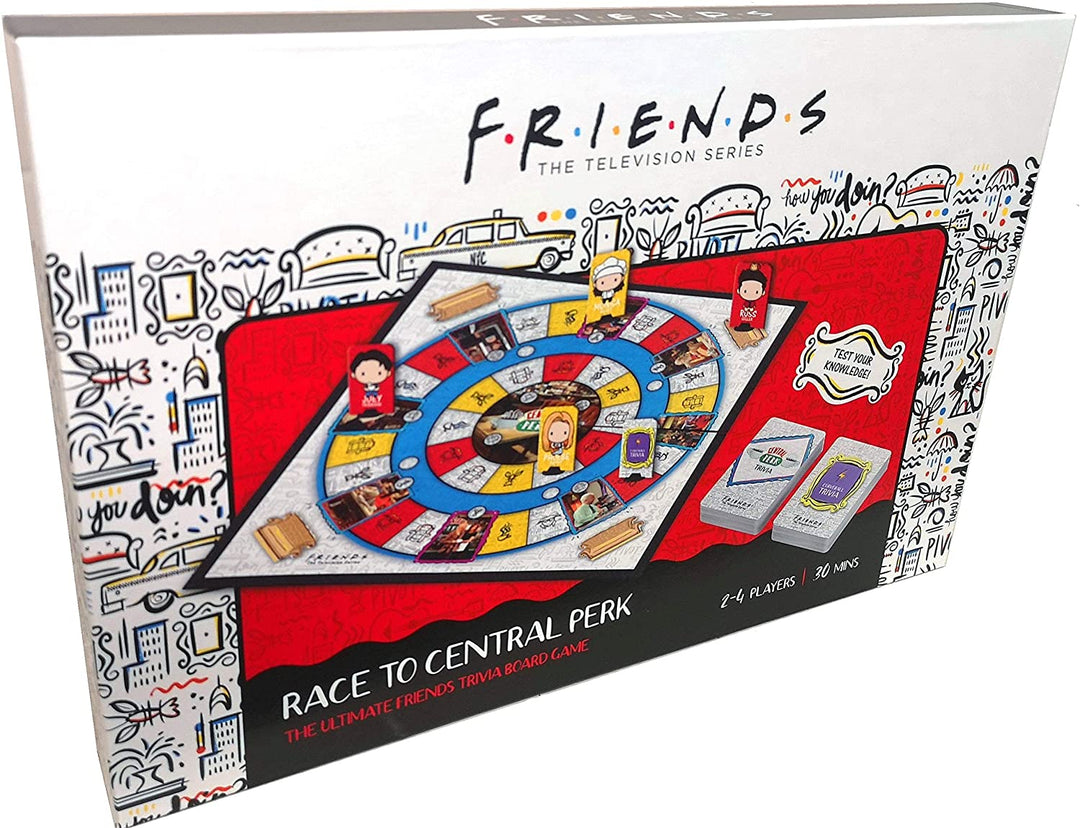 Friends Trivia Race To Central Perk Jeu de société