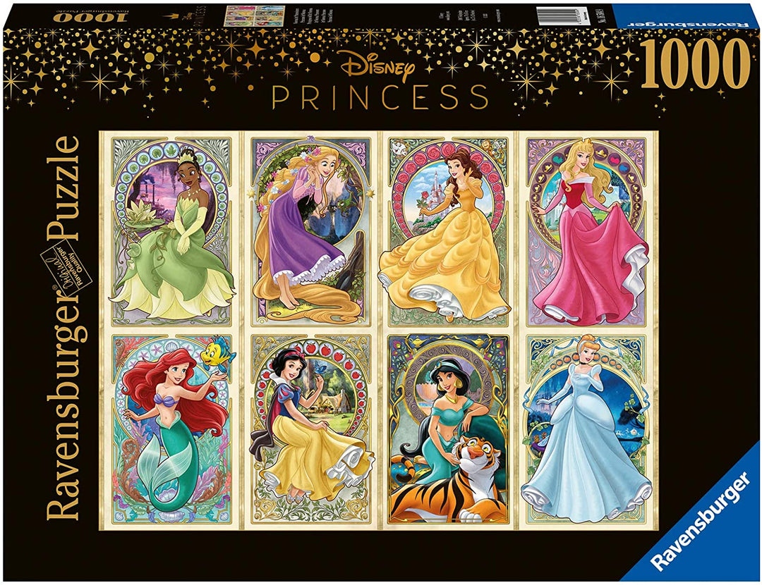 Ravensburger 16504 Disney-Prinzessinnen - Jugendstil 1000tlg