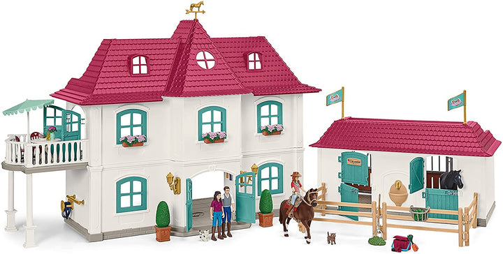 Schleich 42551 Landhaus und Stall am Seeufer 