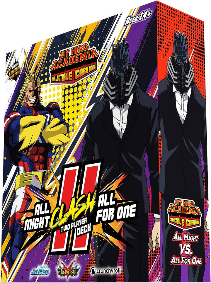 My Hero Academia CCG Series 4: All Might vs All for One Clash Decks