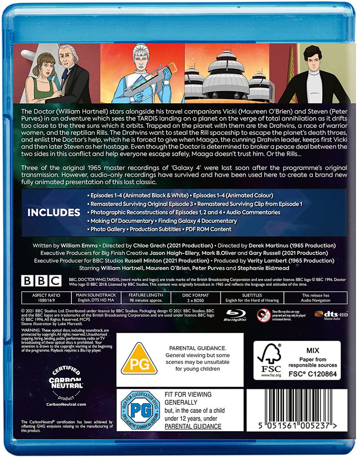 Doctor Who – Galaxy 4 [2021] – Sci-[Blu-ray]
