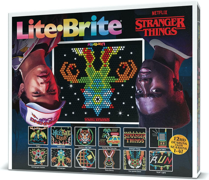 Lite Brite Stranger Things Special Edition, Best of 4 Seasons – mit Symbolen