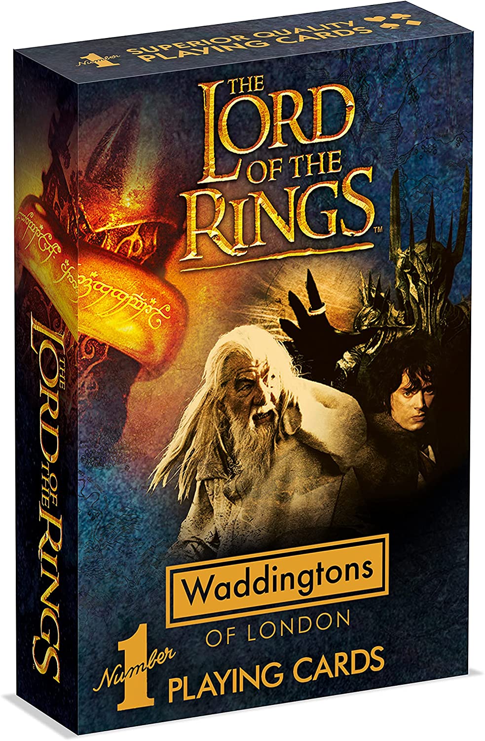 The Lord of The Rings Waddingtons Number 1 Playing Cards Game