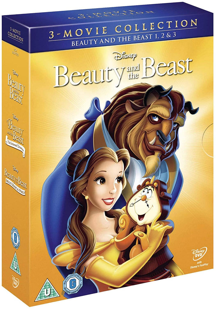 Beauty and the Beast/Belle's Magical World/ Enchanted Christmas - Triple Pack [2017] - Musical/Romance [DVD]