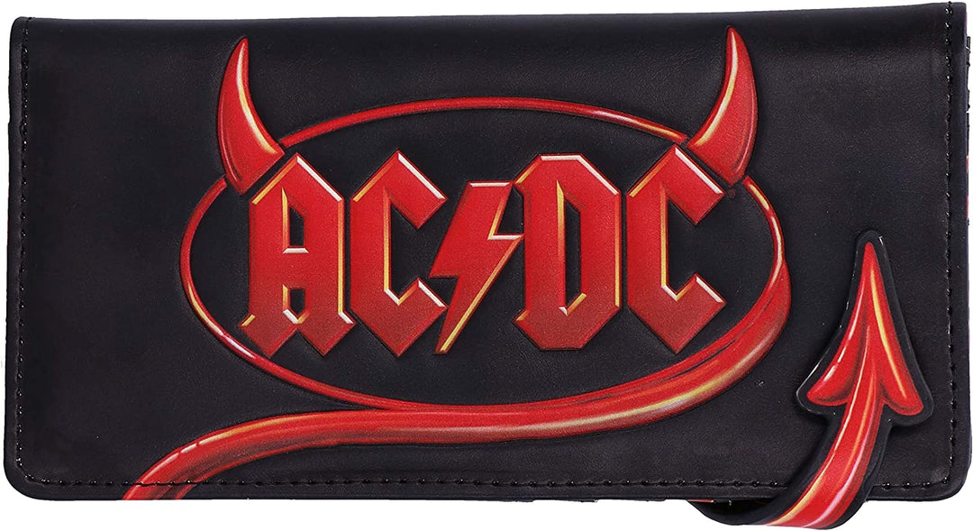 Nemesis Now offiziell lizenzierte AC/DC-Logo-Brieftasche mit Lightning-Prägung, Poly