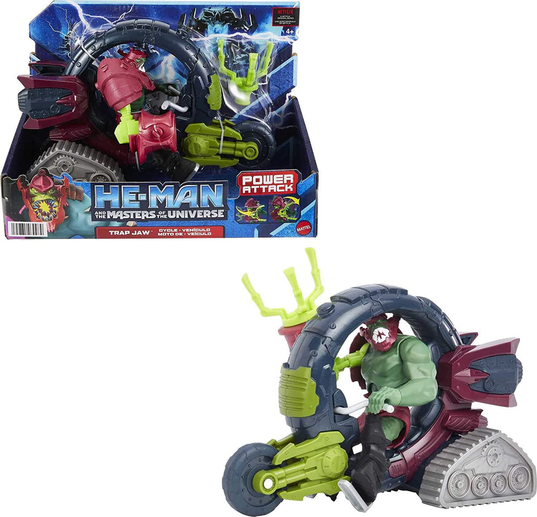 Masters of the Universe He-Man and The Trap Jaw &amp; Vehicle Set, Fahrzeug mit 5,5-
