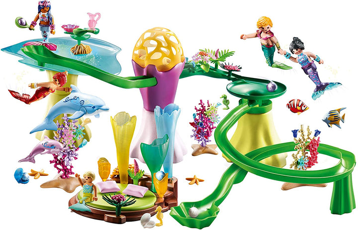 Playmobil 70094 Magic Mermaids Coral Kugelbahn mit beleuchteter Kuppel