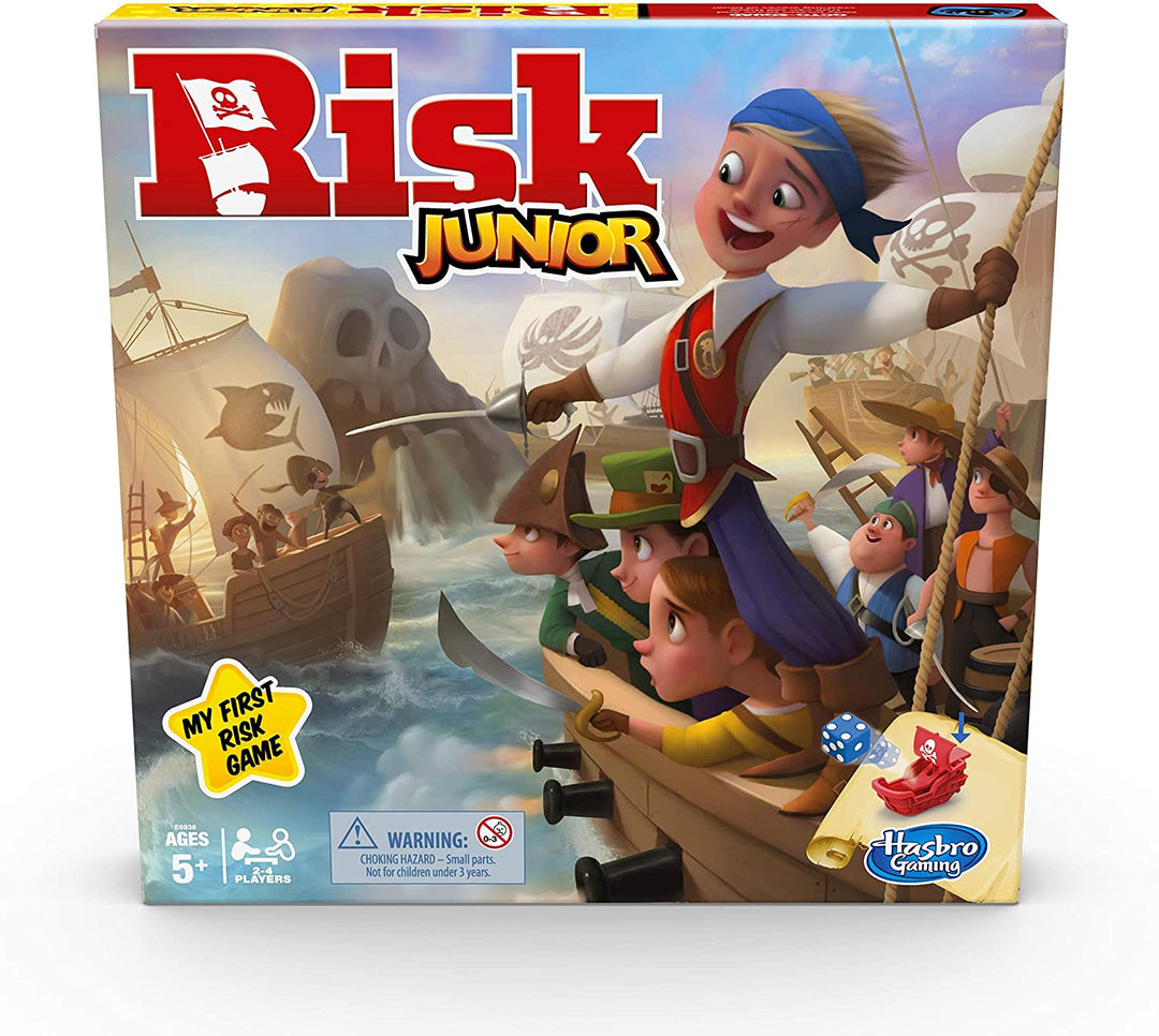 Risk Junior Juego de mesa de estrategia de juego Introducción de un niño al clásico juego de riesgo
