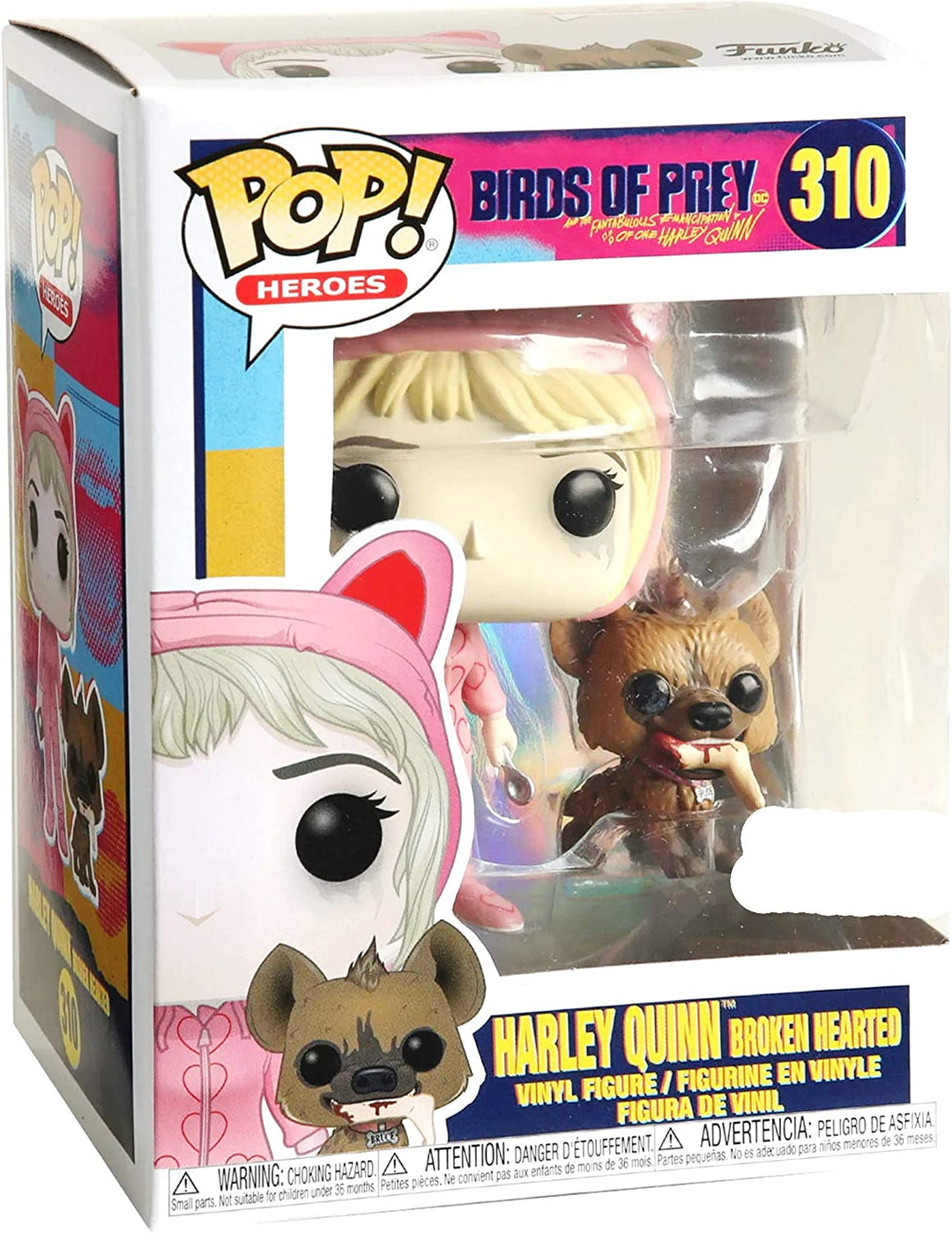 Birds of Prey Harley Quinn (Broken Hearted) Exklusives Funko 44371 Pop! Vinyl Nr. 310