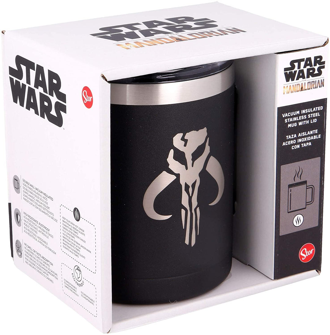 Stor Stainless Steel Thermo Mug 380 ml The Child Mandalorian, metal, one Size, Est�ndar