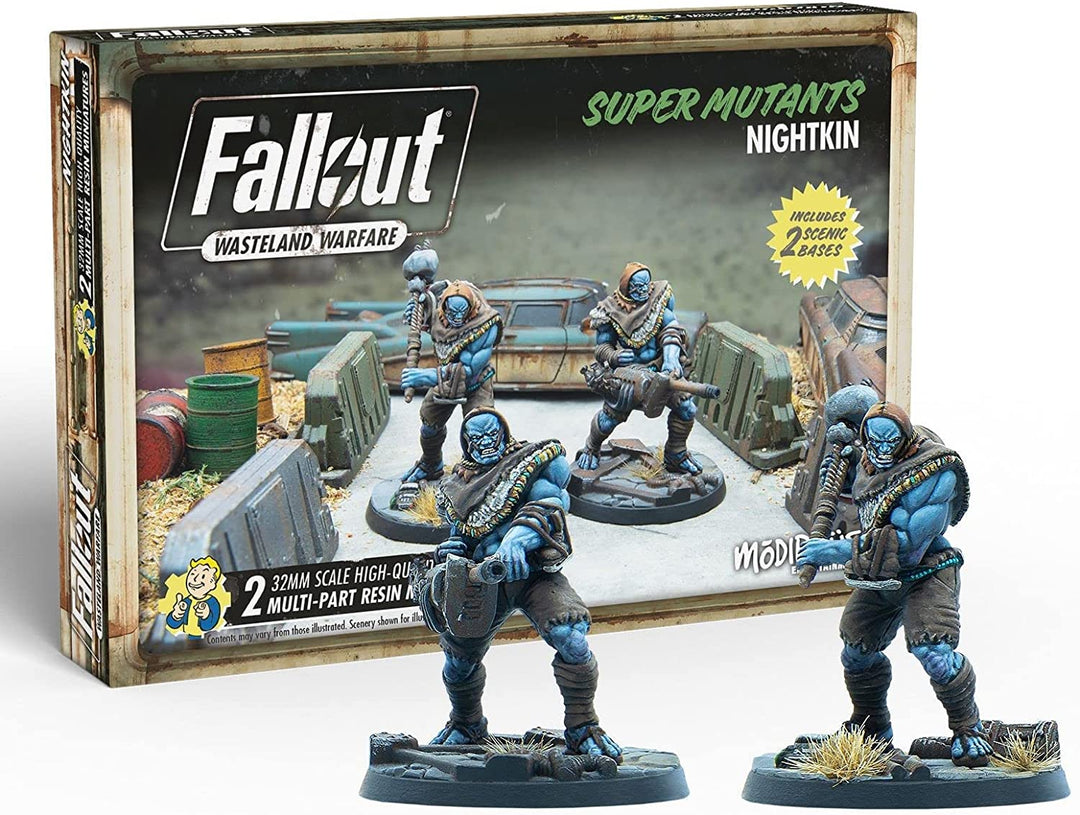 Modiphius Fallout – Wasteland Warfare – Super Mutant Nightkin, Verschiedenes
