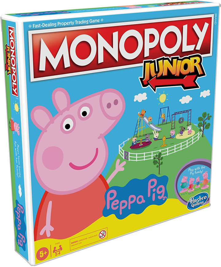 Monopoly Junior : Jeu de société édition Peppa Pig pour 2 à 4 joueurs