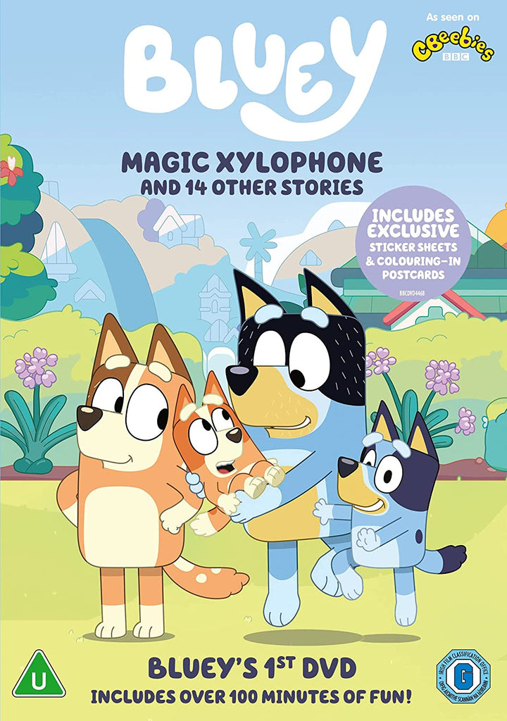 Bluey – Magic Xylophone and Other Stories (enthält exklusive Aufkleber und Postkarten) [2021] – [DVD]