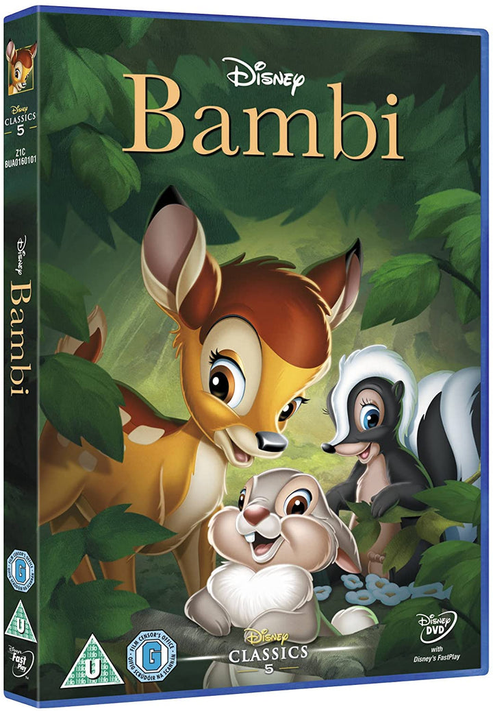 Bambi [Blu-ray] [1942] [Region frei]