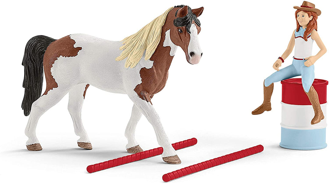 Schleich 42441 Horse Club Set da equitazione western di Hannah