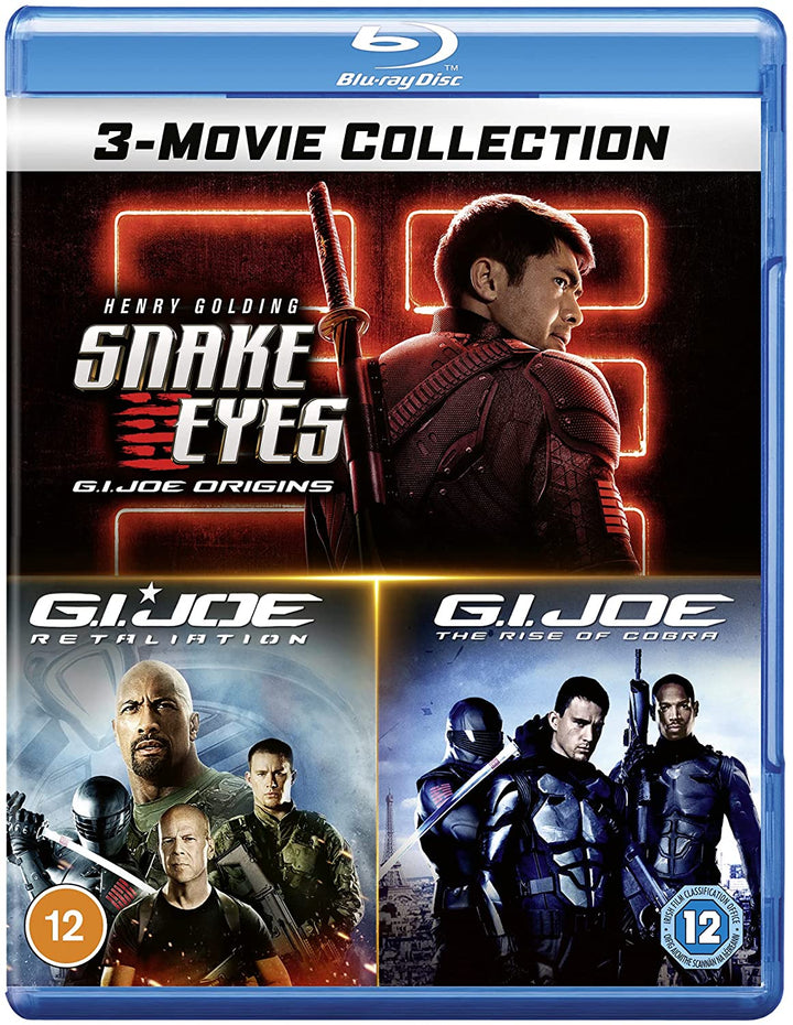 GI Joe Triple Pack [2021] [Region Free] – Action [Blu-ray]