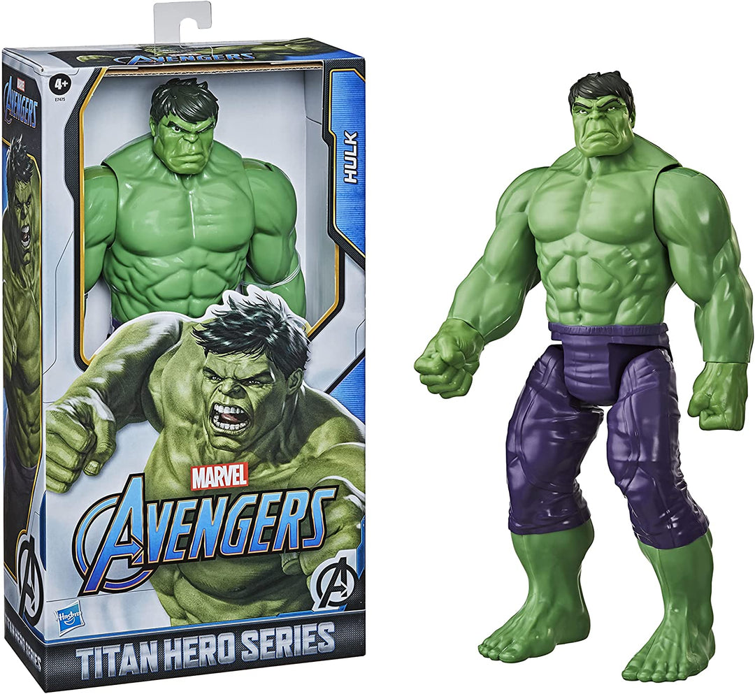 Marvel Avengers Titan Hero Series Blast Gear Deluxe Hulk Actionfigur, 30 cm großes Spielzeug, inspiriert von Marvel Comics, für Kinder ab 4 Jahren