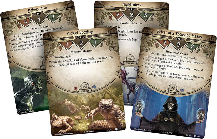 Fantasy-Flugspiele | Arkham Horror Das Kartenspiel: Mythos Pack – 5.1. Die Suche nach Kadath