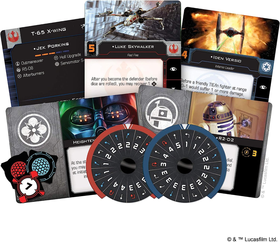 Atomic Mass Games Star Wars X-Wing Second Edition Core Set (FFGSWX01)