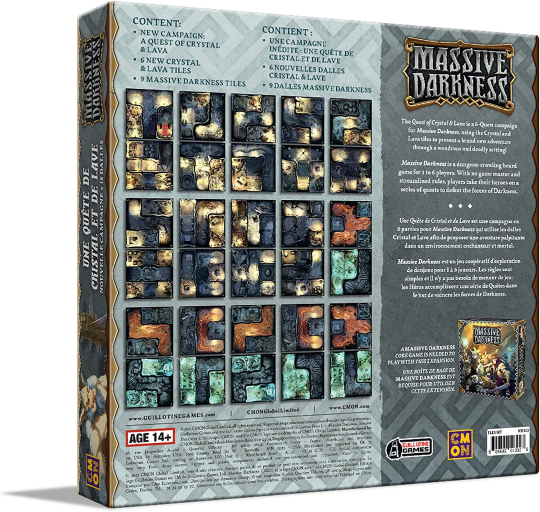 Massive Darkness 2 15 Game Tiles & A New Campaign To Play With Them