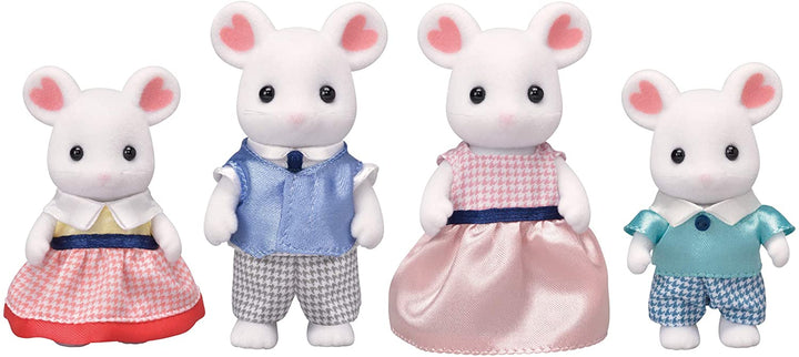 Sylvanian Families - Marshmallow Mouse Family