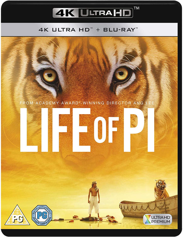 Life Of Pi (2013) UHD - Adventure/Drama [Blu-ray]
