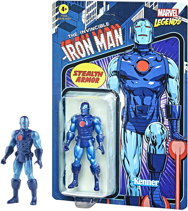 Marvel Legends 3.75 – Retro 19 – Stealth-Rüstung Iron Man