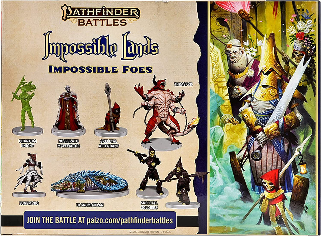 Pathfinder Battles: Impossible Lands – Boxset „Impossible Foes“.