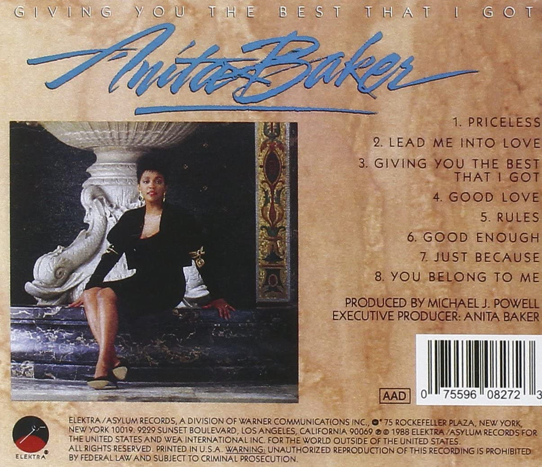 Anita Baker - Giving You The Best That I Got [Audio CD]