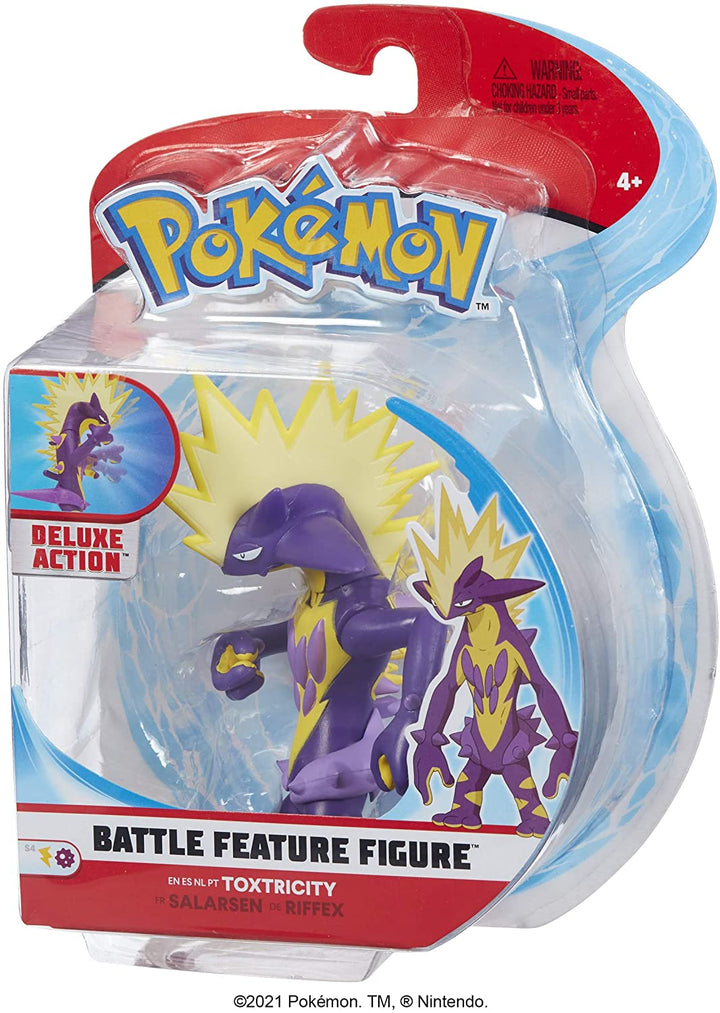 AB Gee Pokemon Battle Feature 4,5-Zoll-Figur – Toxtricity, Rot, 674 PKW0161