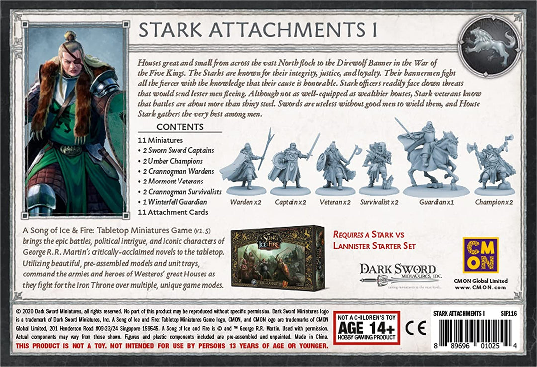 A Song of Ice and Fire: Stark Attachments